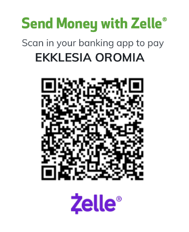 Ekklesia Oromia Zelle Donation QR Code